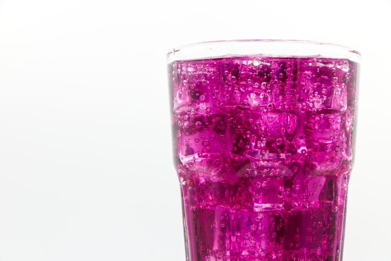 Variety of craft sodas served over ice